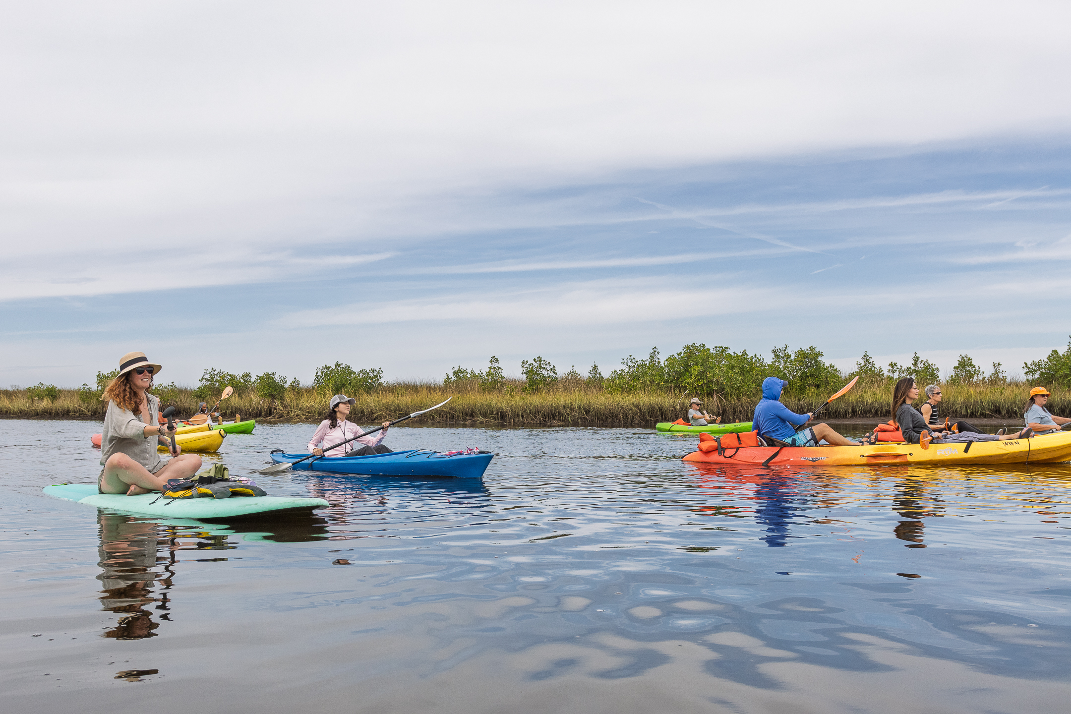 Mud River Paddling -13